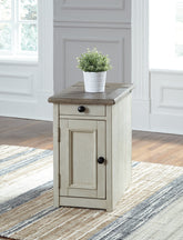 J&M Furniture - Ashley Furniture - Bolanburg Chairside End Table with USB Ports & Outlets - Chair Side End Table - T637-7